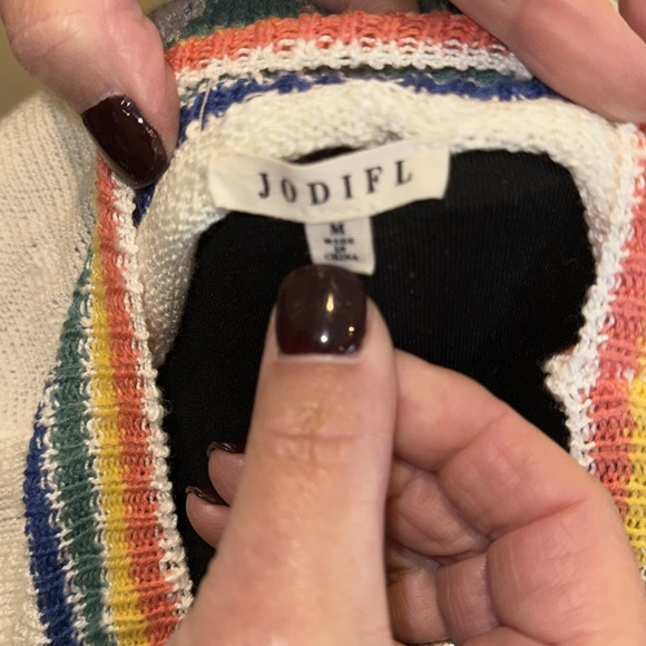 Jodifl cream sweater with stars - Picture 3 of 4